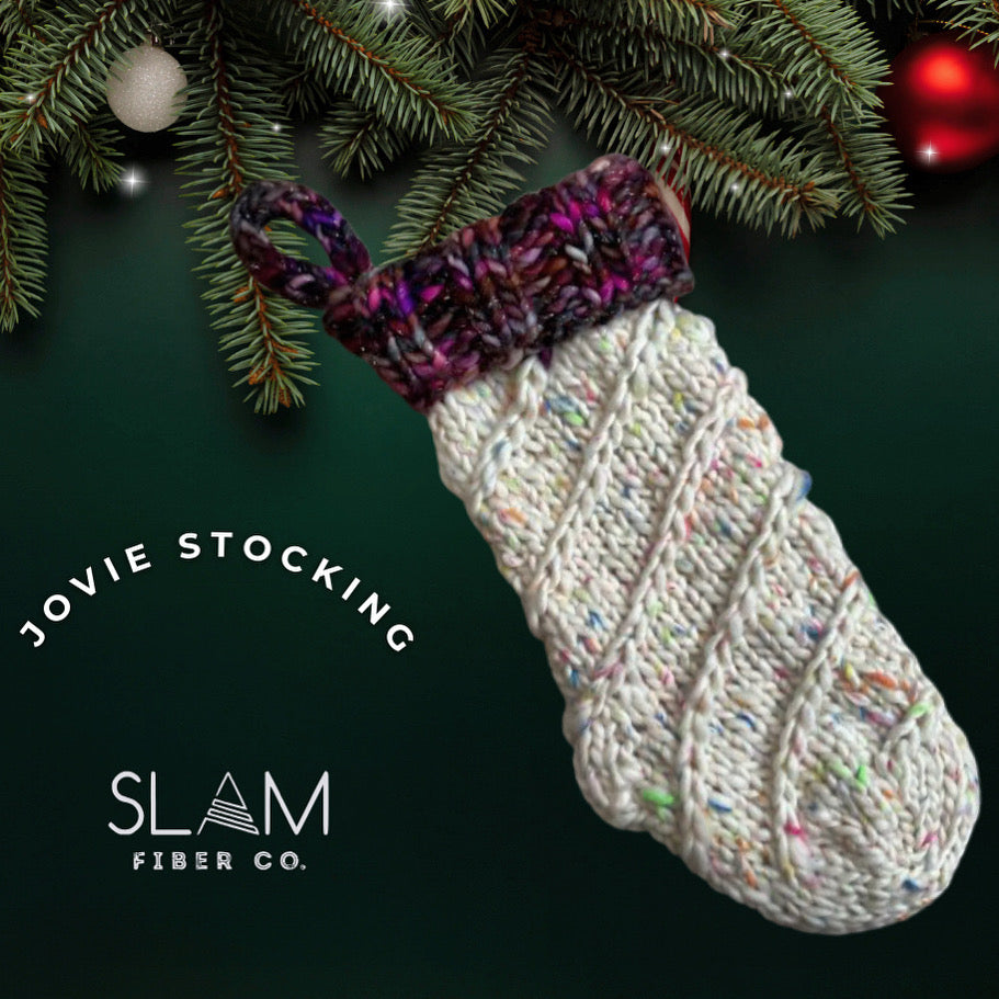 Jovie Stocking Knitting Pattern