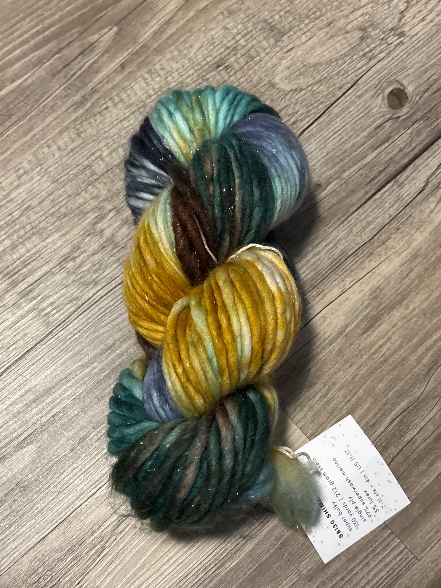Shimmer SB 130 - Ready to Ship - Super Bulky Yarn