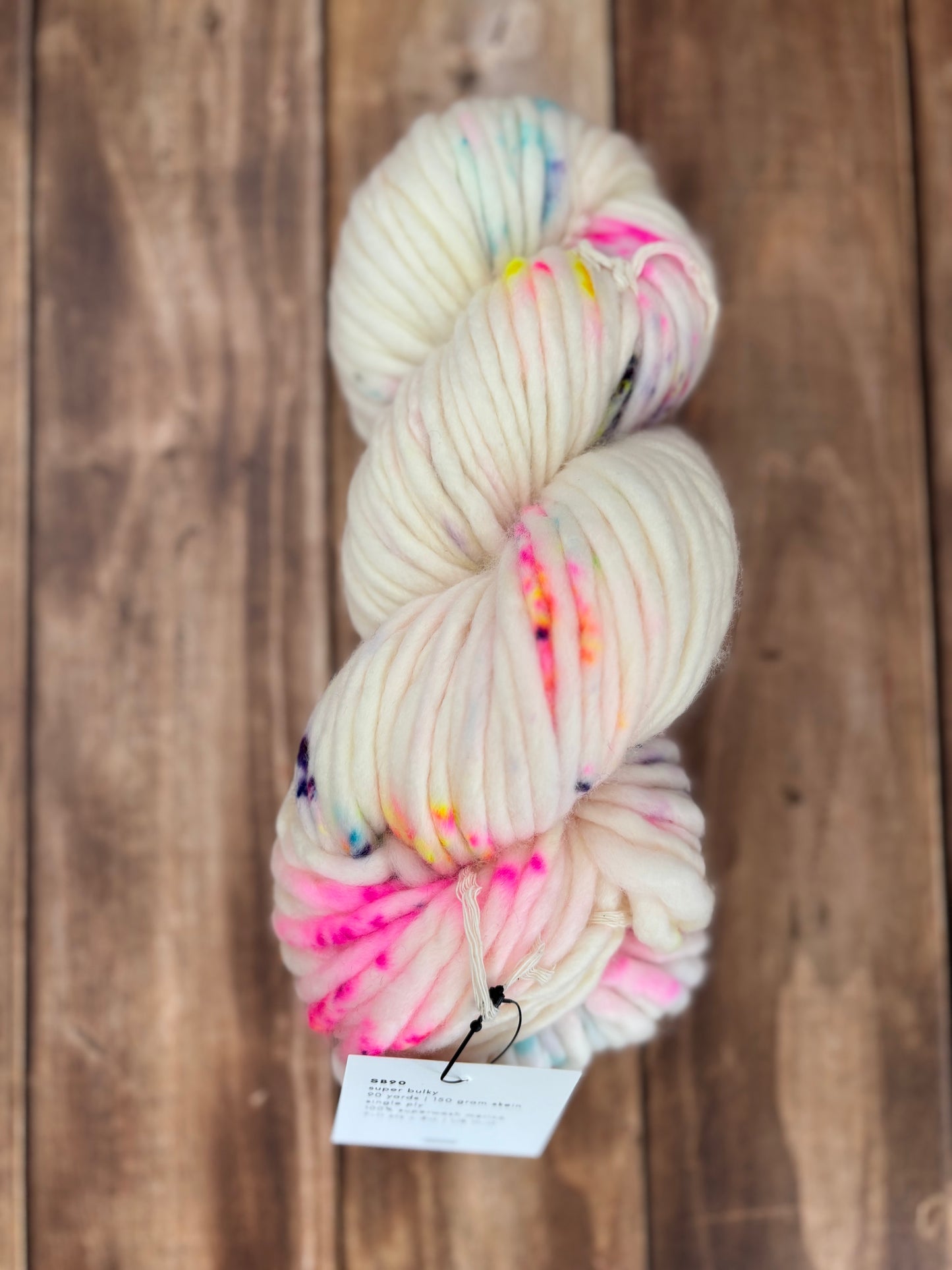 SB90 Ready to Ship - Super Bulky Yarn - 90 yards