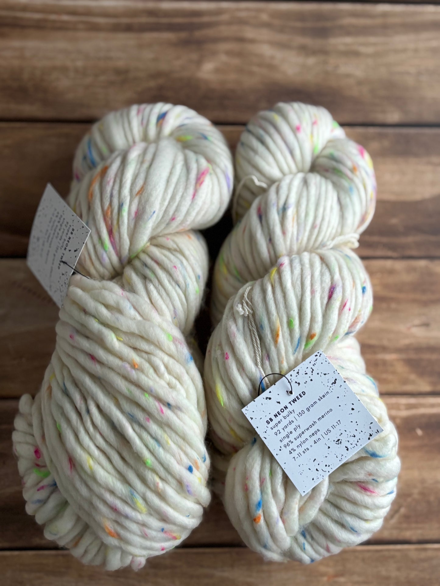 TWEED SB Ready to Ship - Super Bulky Yarn - 92 yards