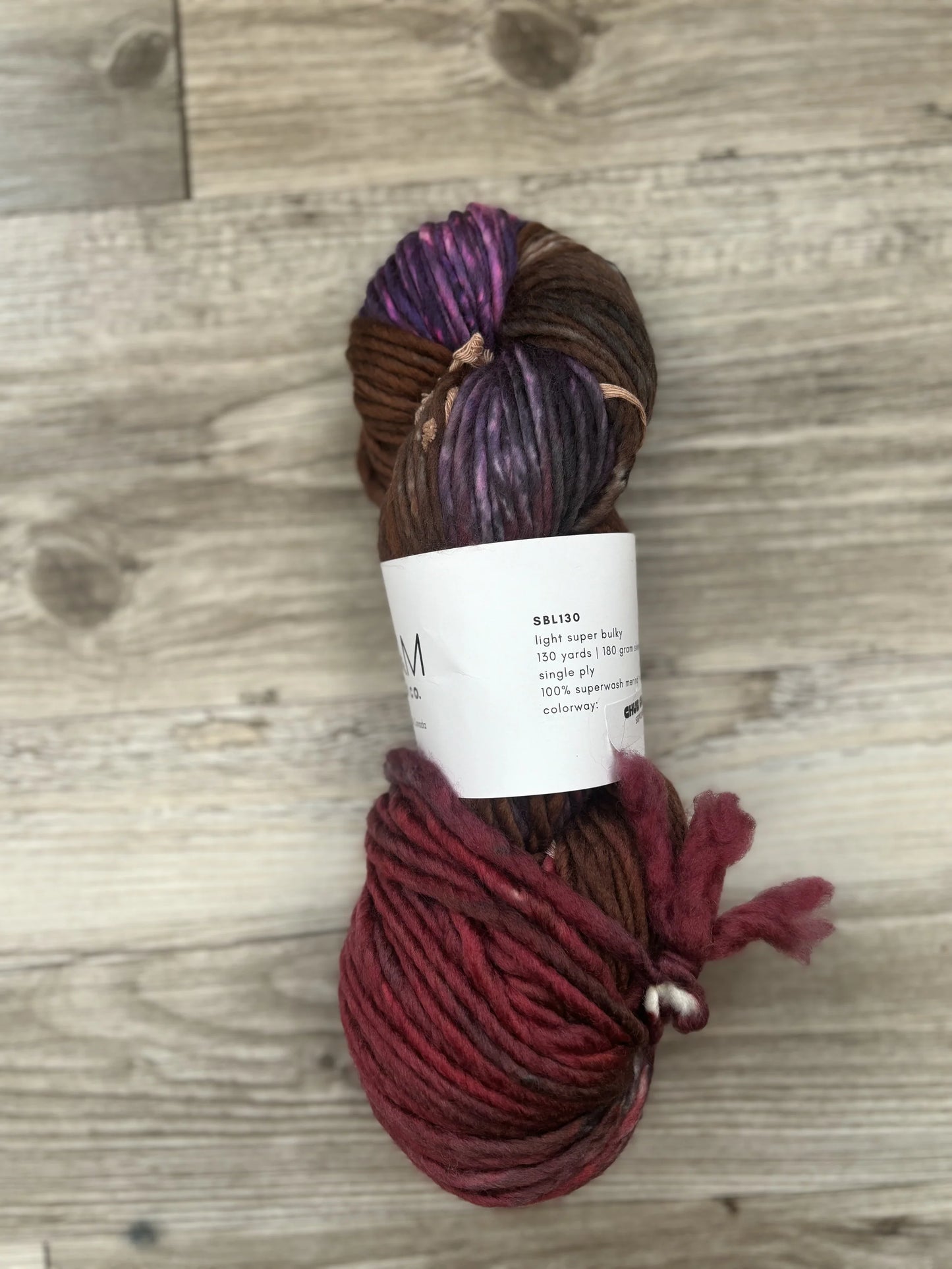 SBL130 Ready to Ship - Light Super Bulky Yarn