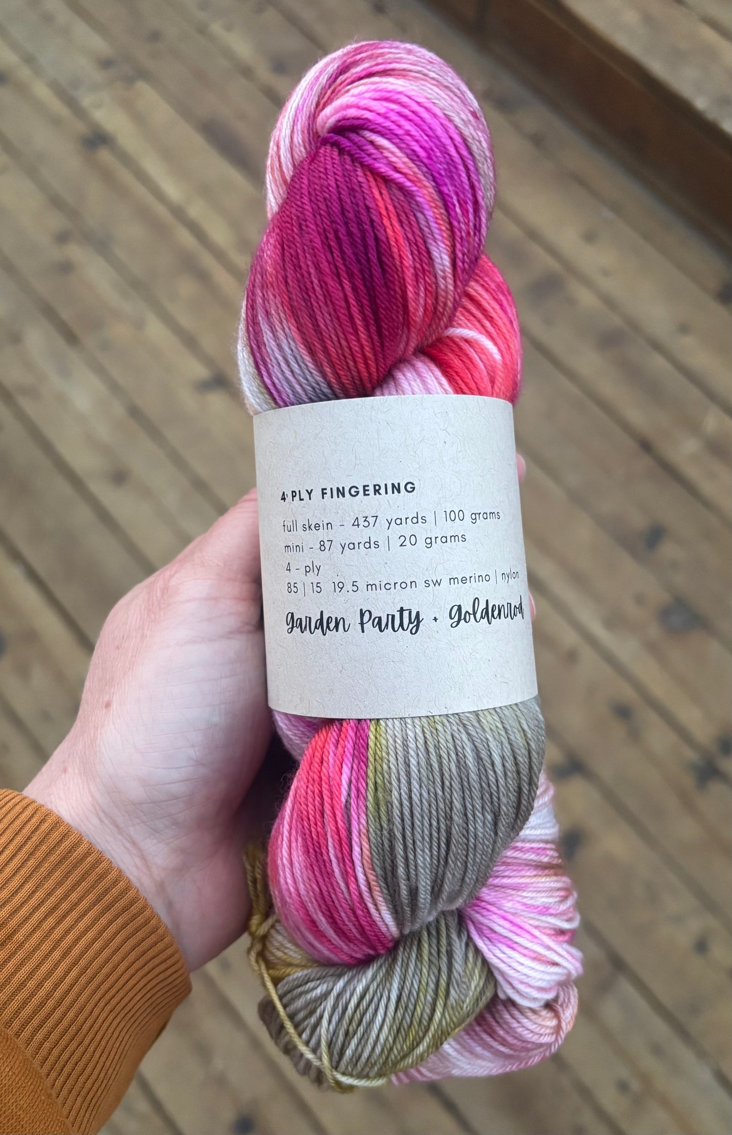 SOCK WEEK 2026 EXCLUSIVE - Knitty Natty Sock Week Make Along - Garden Party + Goldenrod Sock Set