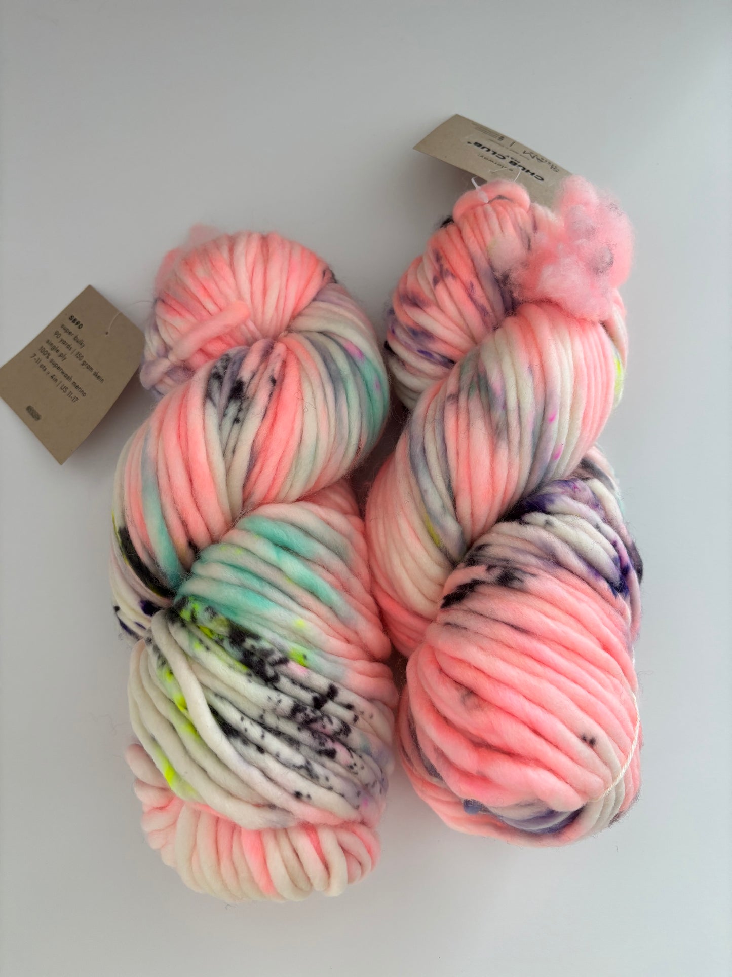 Super Bulky Ready to Ship - Super Bulky Yarn - 141 and 90 Yard skeins