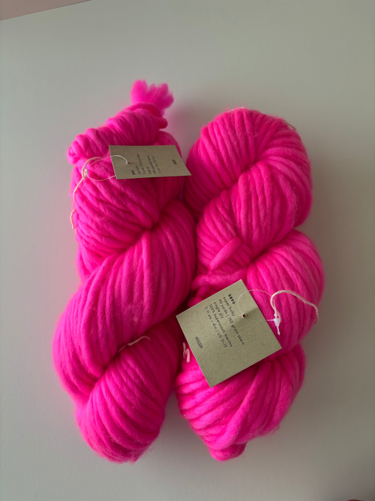 Super Bulky Ready to Ship - Super Bulky Yarn - 141 and 90 Yard skeins