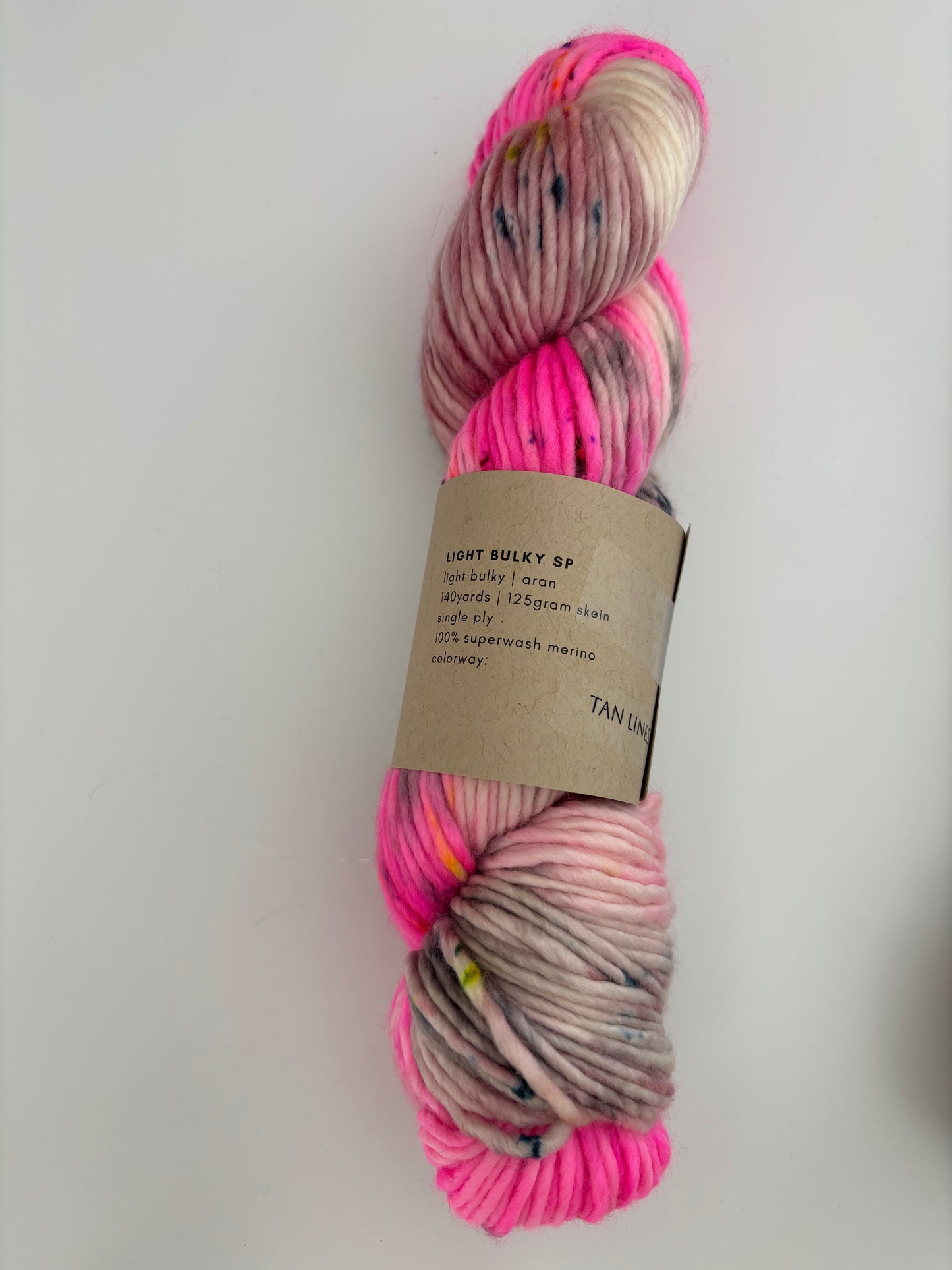 Light Bulky Single Ply Ready to Ship - Aran Weight Yarn