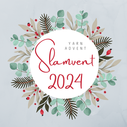 Sock Set Slamvent 2024 - December Fingering Yarn Advent
