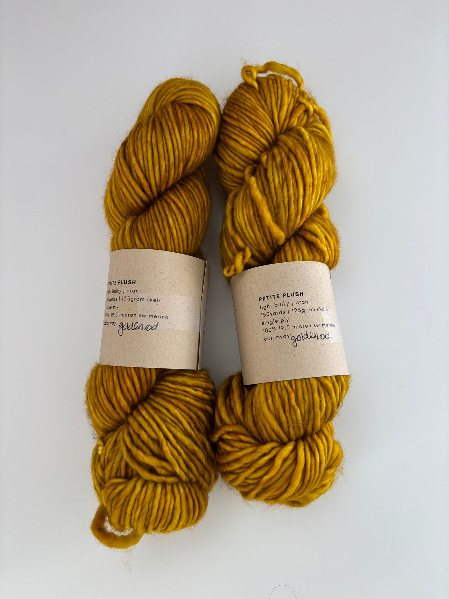 Petite Plush Ready to Ship - Light Bulky Yarn