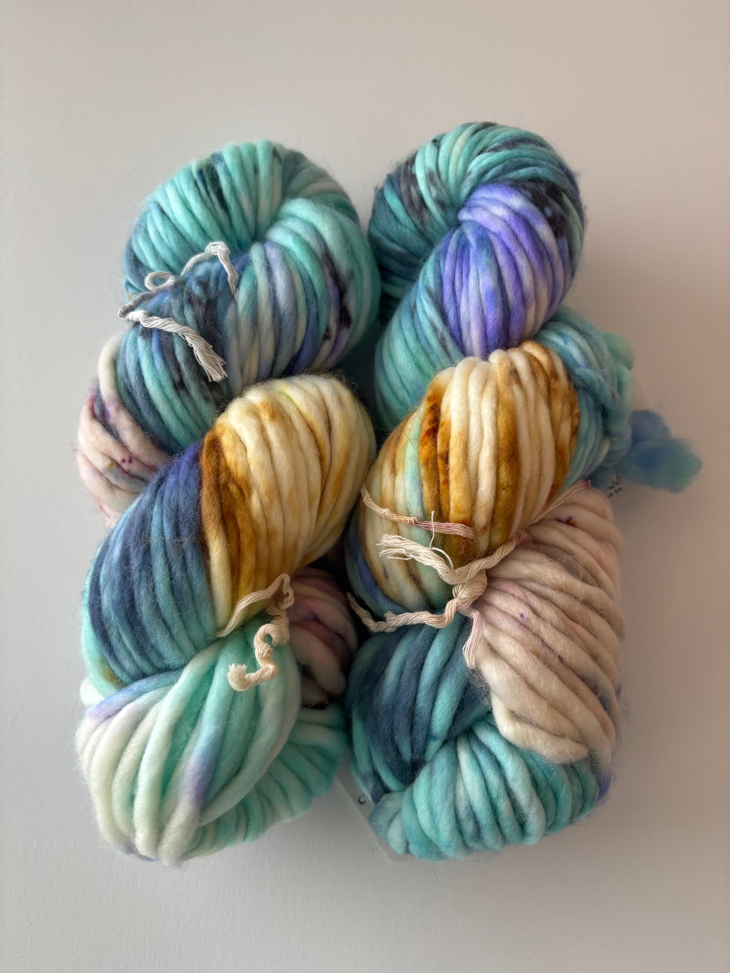 Super Bulky Ready to Ship - Super Bulky Yarn - 141 and 90 Yard skeins