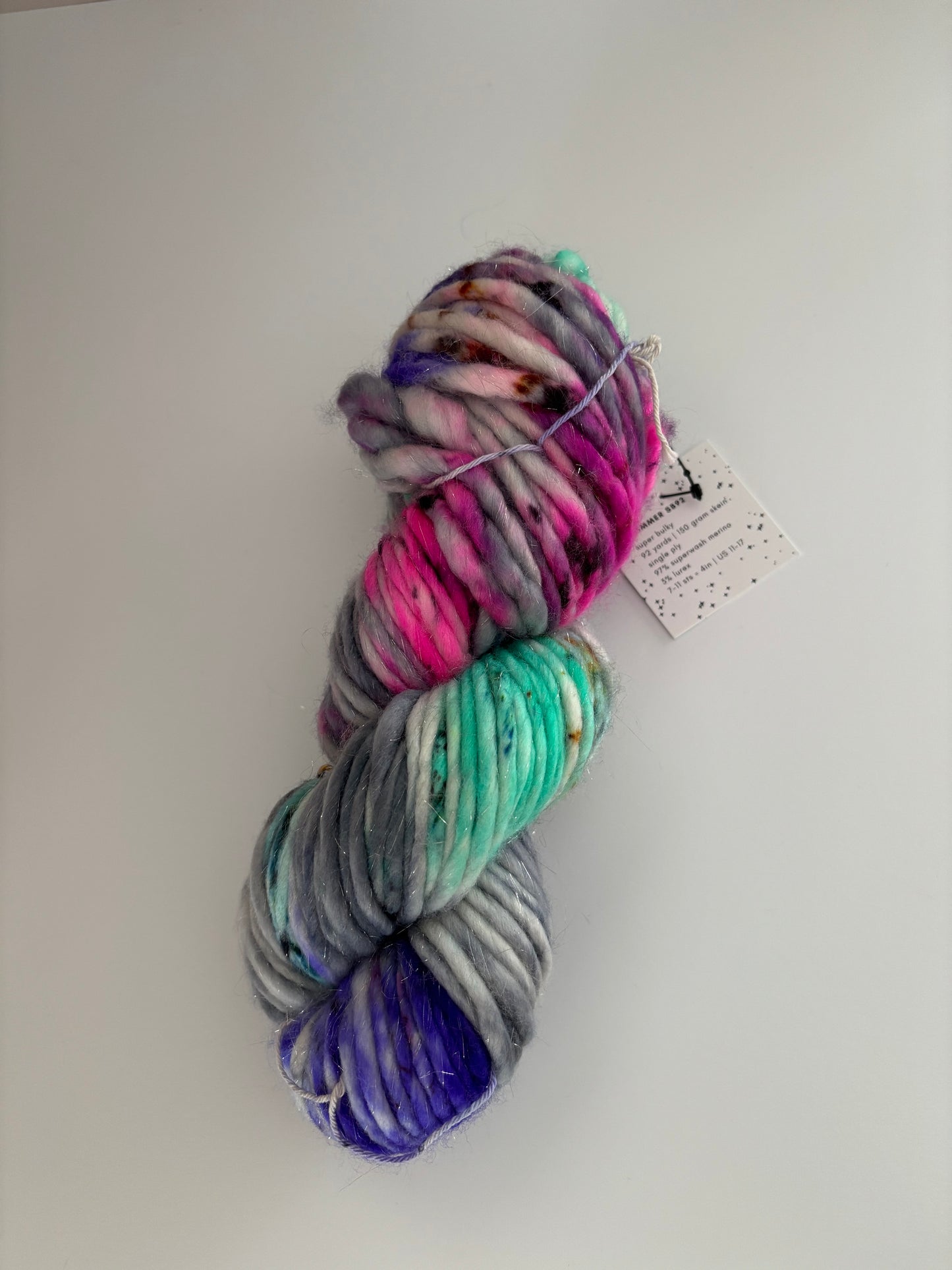 Shimmer - Ready to Ship - Super Bulky Yarn and super bulky lite