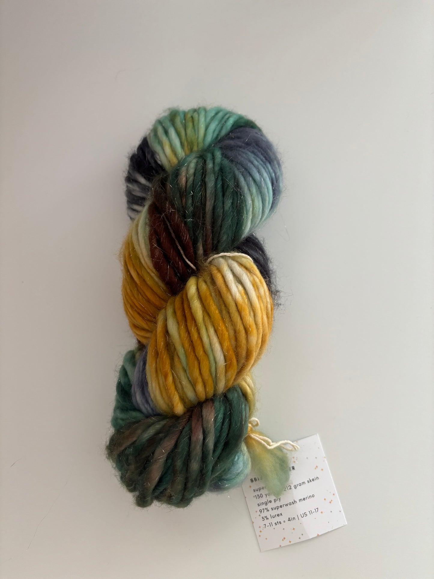Shimmer - Ready to Ship - Super Bulky Yarn and super bulky lite
