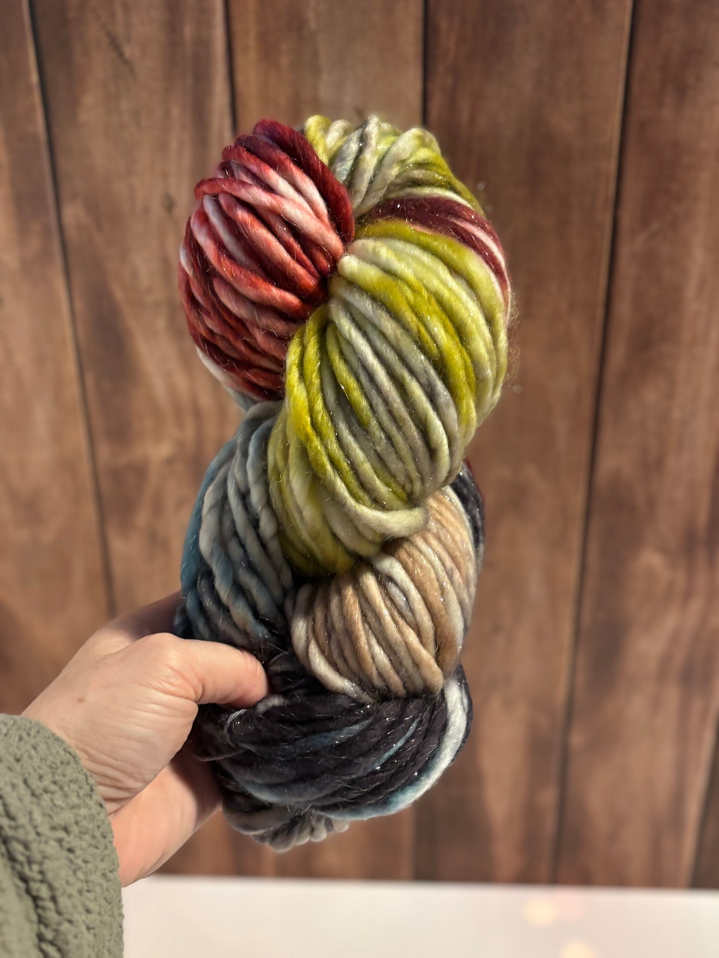 Shimmer SB 130 - Ready to Ship - Super Bulky Yarn