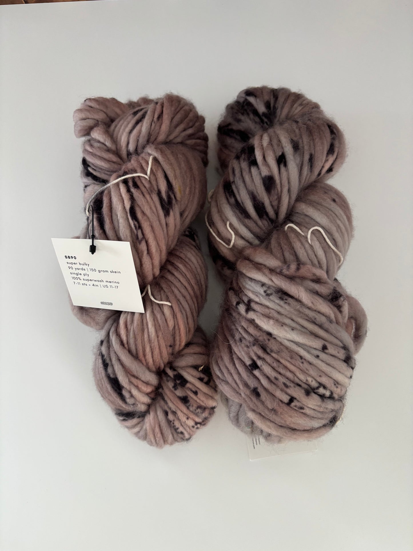 Super Bulky Ready to Ship - Super Bulky Yarn - 141 and 90 Yard skeins