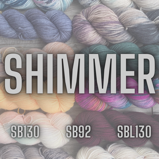 Shimmer - Ready to Ship - Super Bulky Yarn and super bulky lite