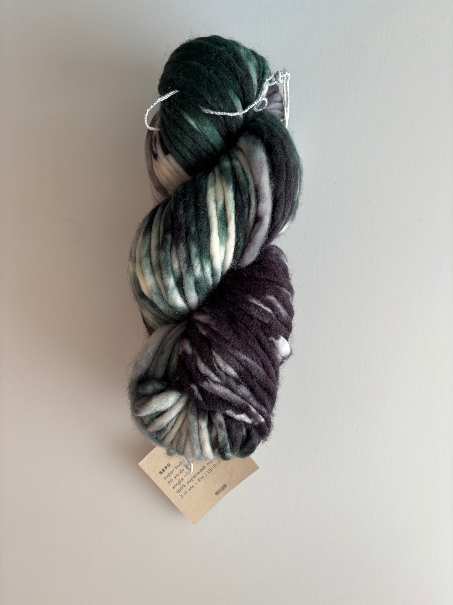 Super Bulky Ready to Ship - Super Bulky Yarn - 141 and 90 Yard skeins