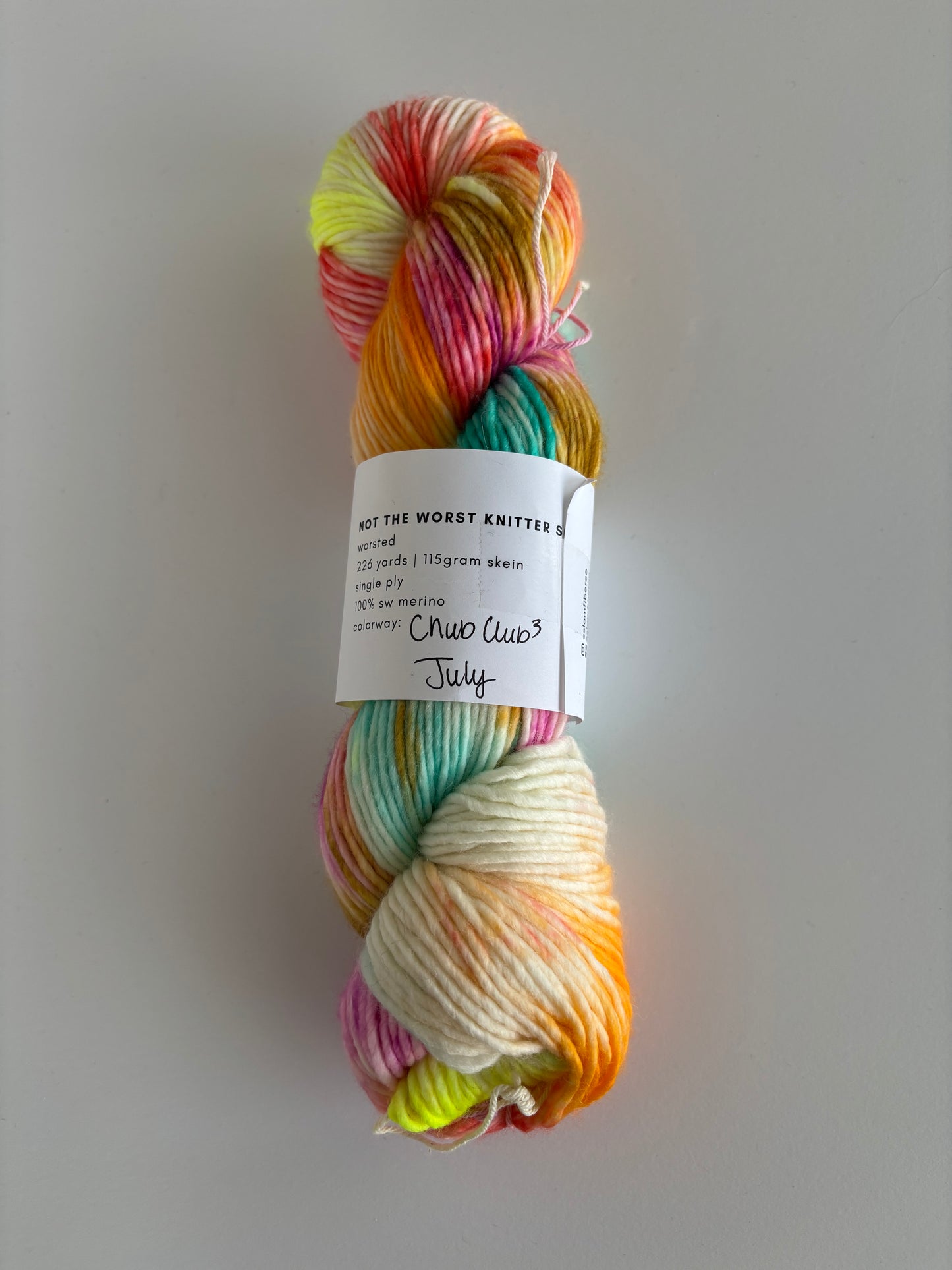 Worsted Single Ply Ready to Ship - Worsted Weight Yarn
