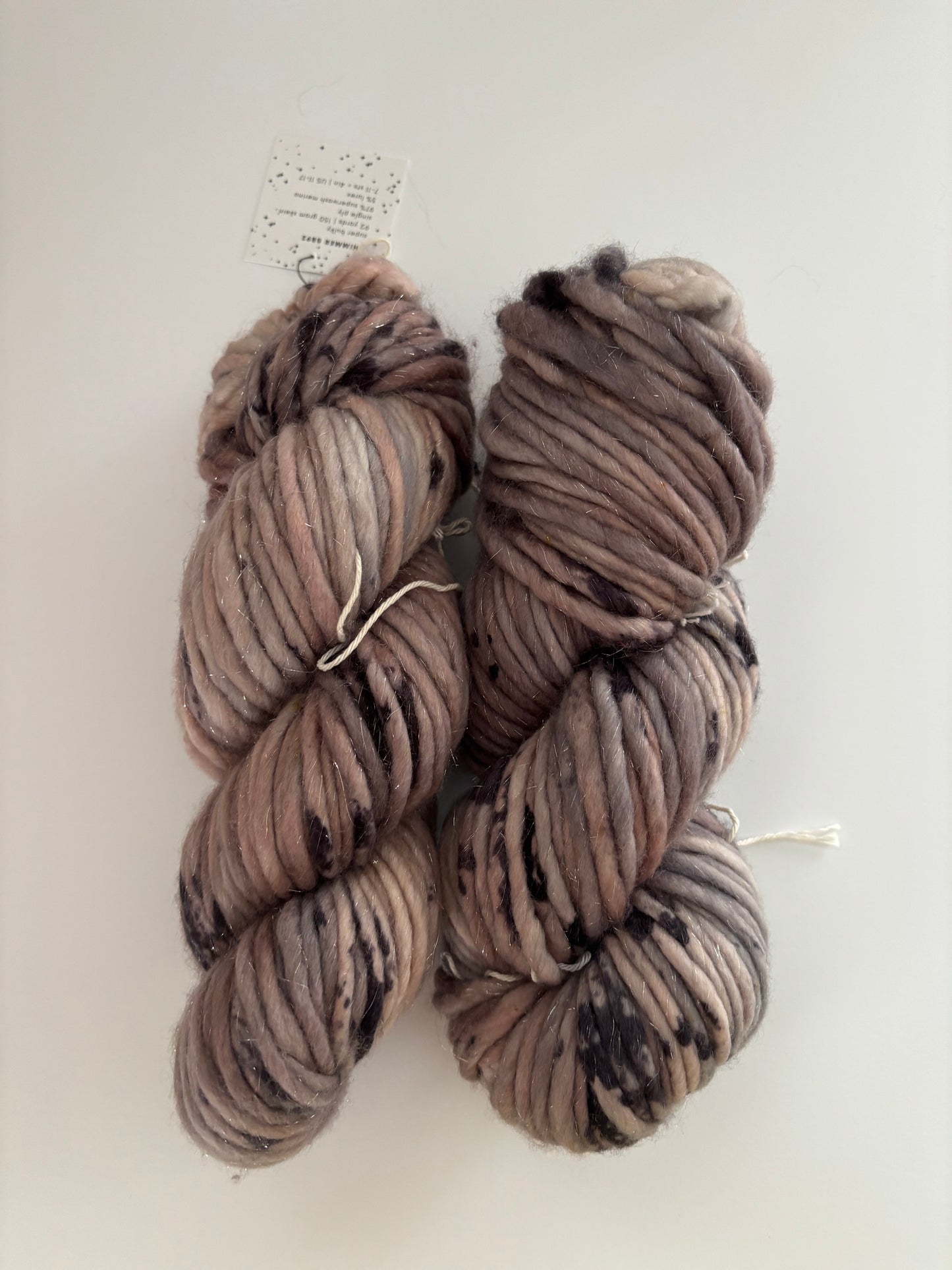 Shimmer - Ready to Ship - Super Bulky Yarn and super bulky lite