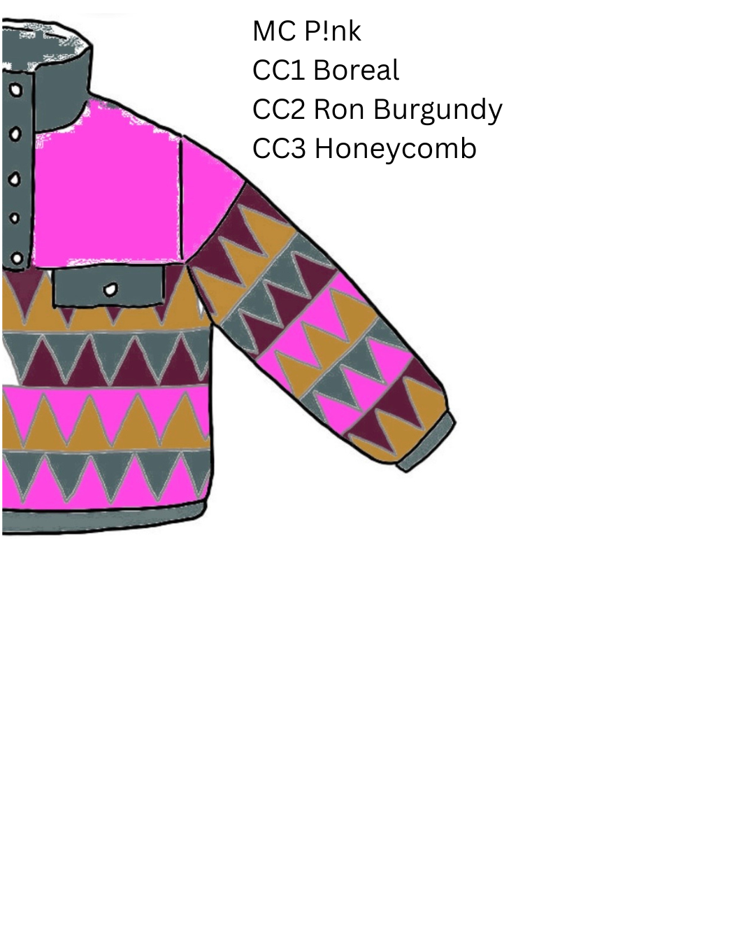 DK Boucle Yarn - Patagonia Peaks Lite Sweater KAL