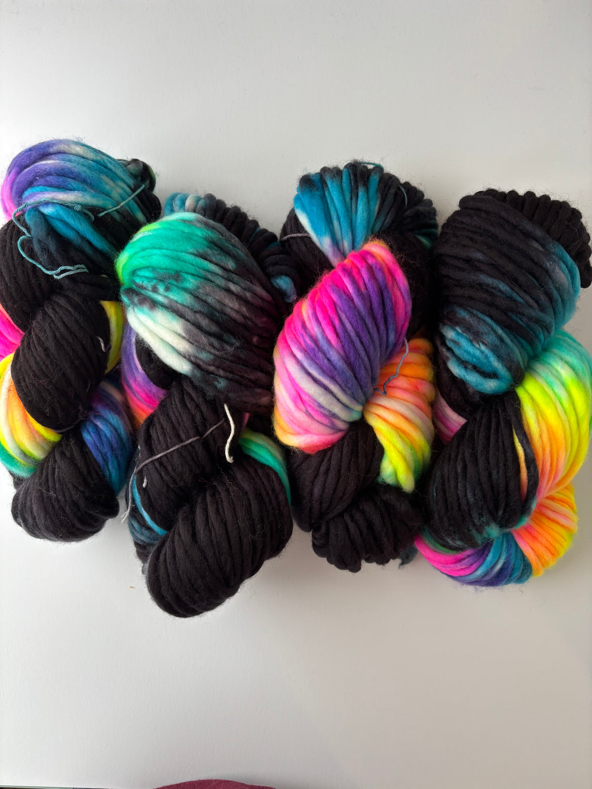 Super Bulky Ready to Ship - Super Bulky Yarn - 141 and 90 Yard skeins