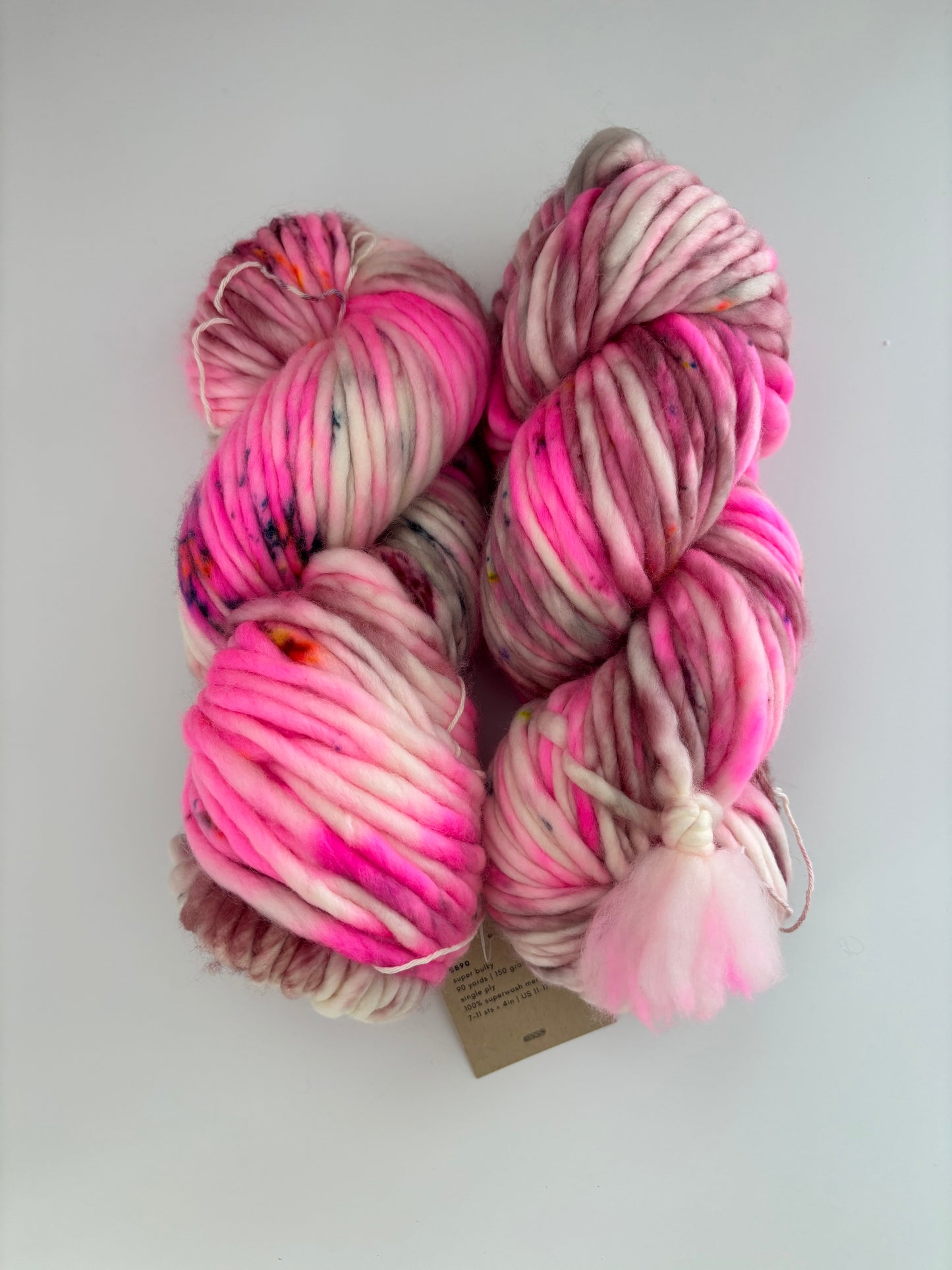 Super Bulky Ready to Ship - Super Bulky Yarn - 141 and 90 Yard skeins
