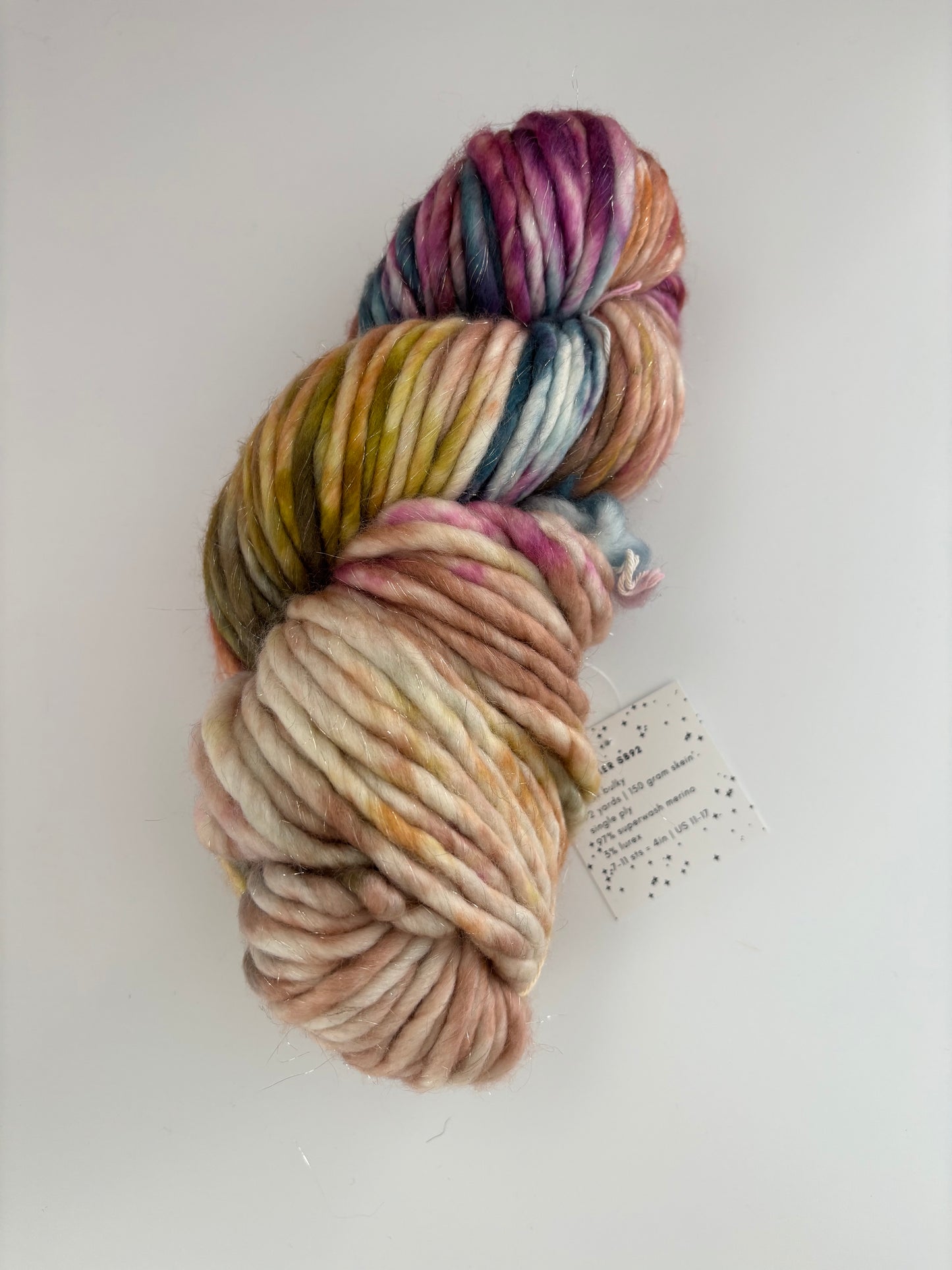 Shimmer - Ready to Ship - Super Bulky Yarn and super bulky lite
