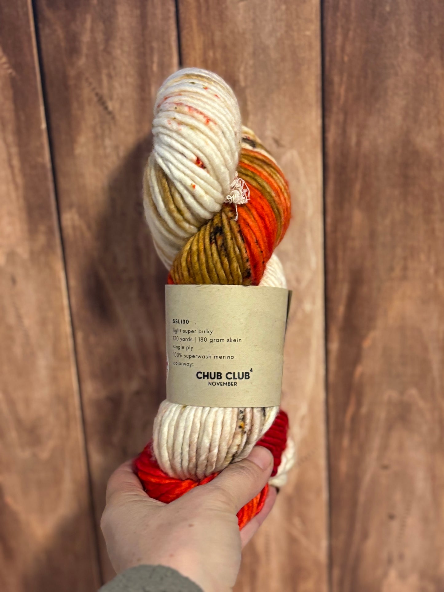 SBL130 Ready to Ship - Light Super Bulky Yarn