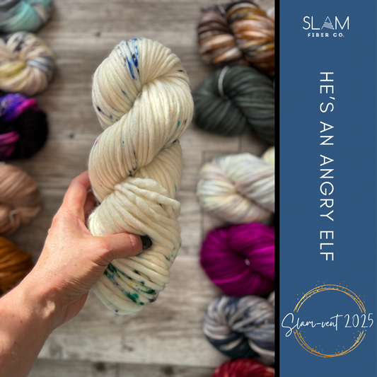 He's an Angry Elf - Slamvent 2025 colorway Pre-order - Day 6