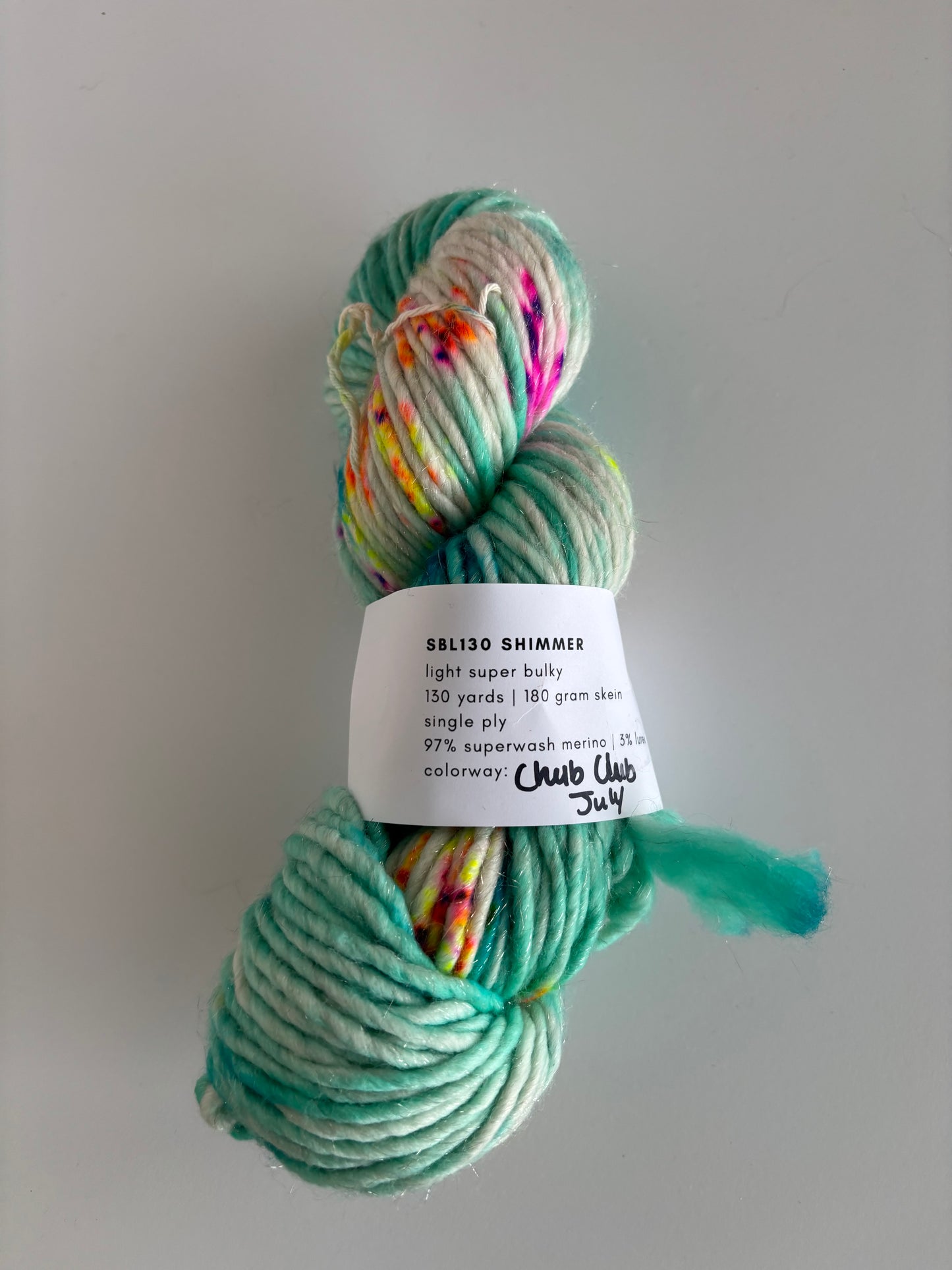 Shimmer - Ready to Ship - Super Bulky Yarn and super bulky lite