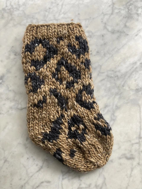 Wild Stocking Knitting Pattern