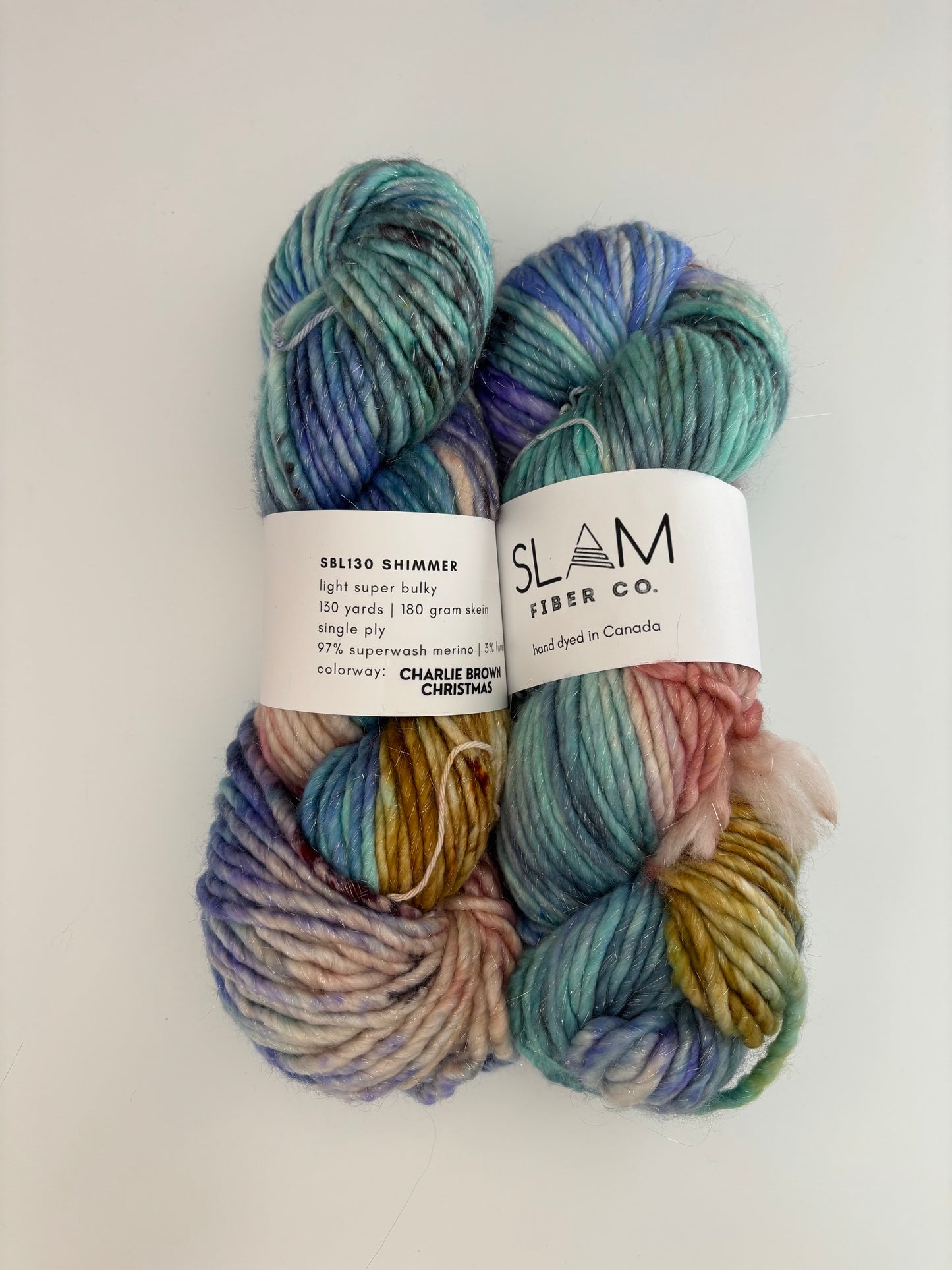 Shimmer - Ready to Ship - Super Bulky Yarn and super bulky lite