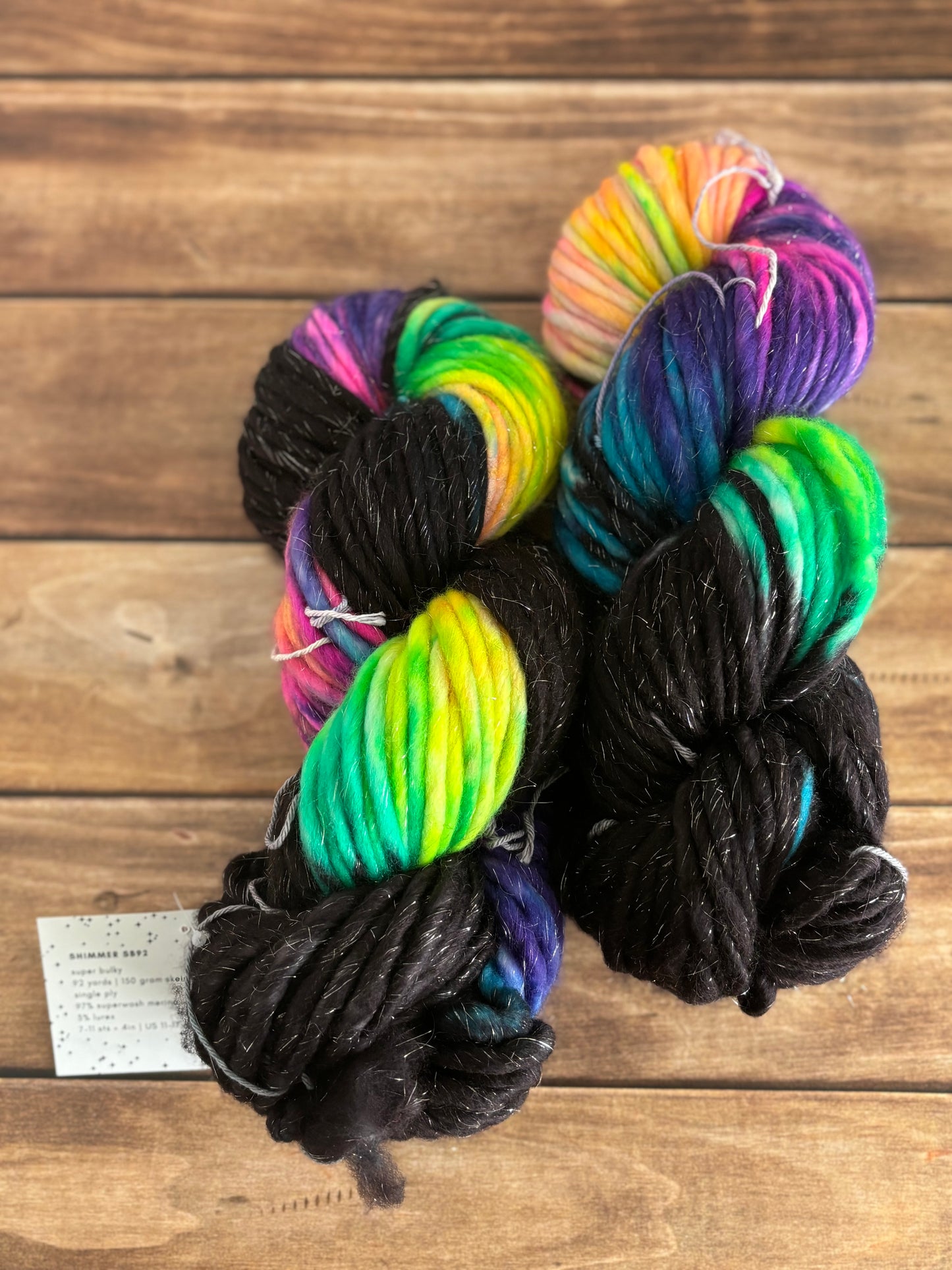 Shimmer SB 92 - Ready to Ship - Super Bulky Yarn