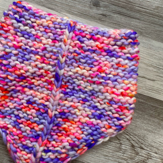 Pamn Bandana Cowl Knitting Pattern