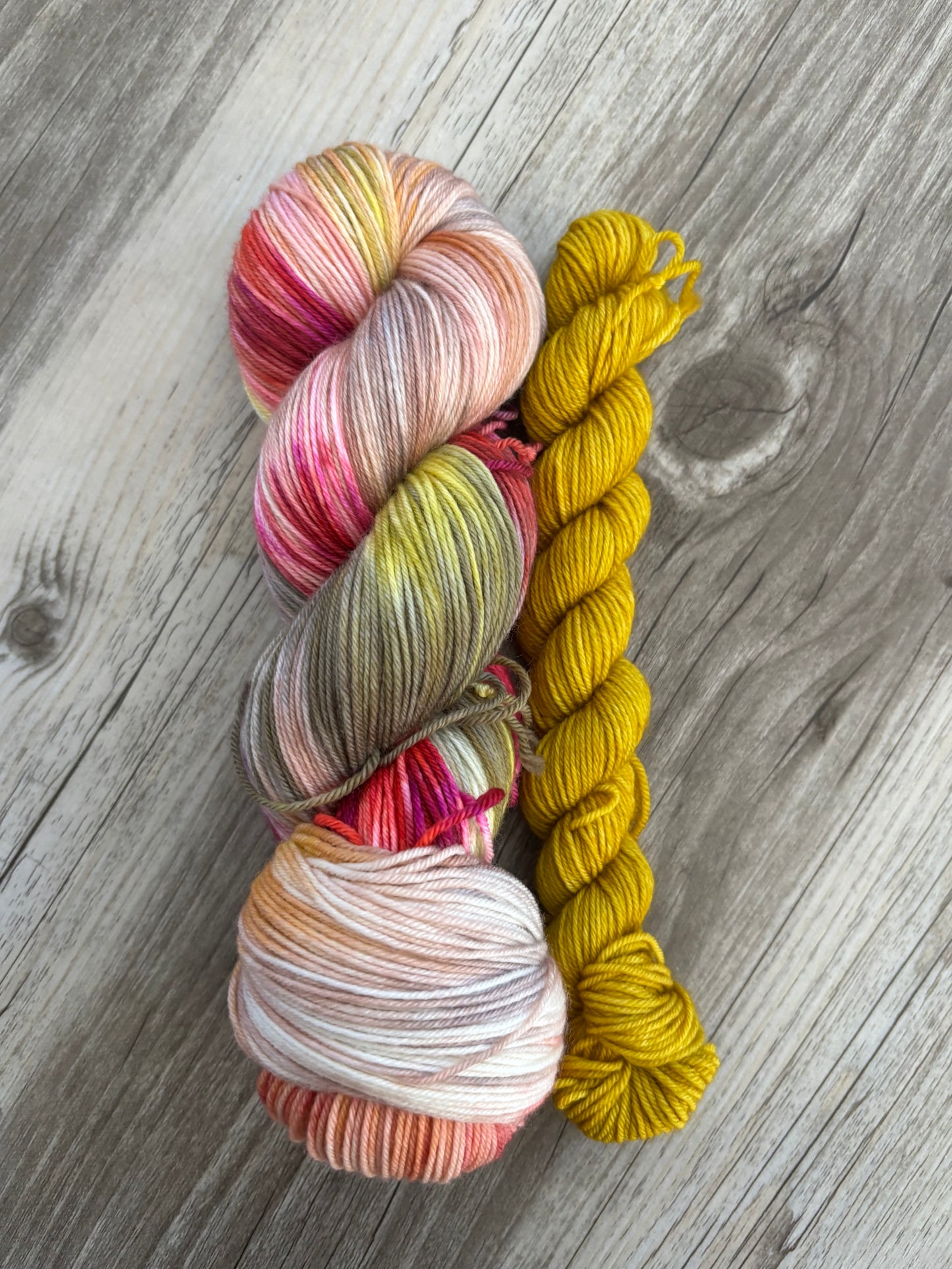SOCK WEEK 2026 EXCLUSIVE - Knitty Natty Sock Week Make Along - Garden Party + Goldenrod Sock Set