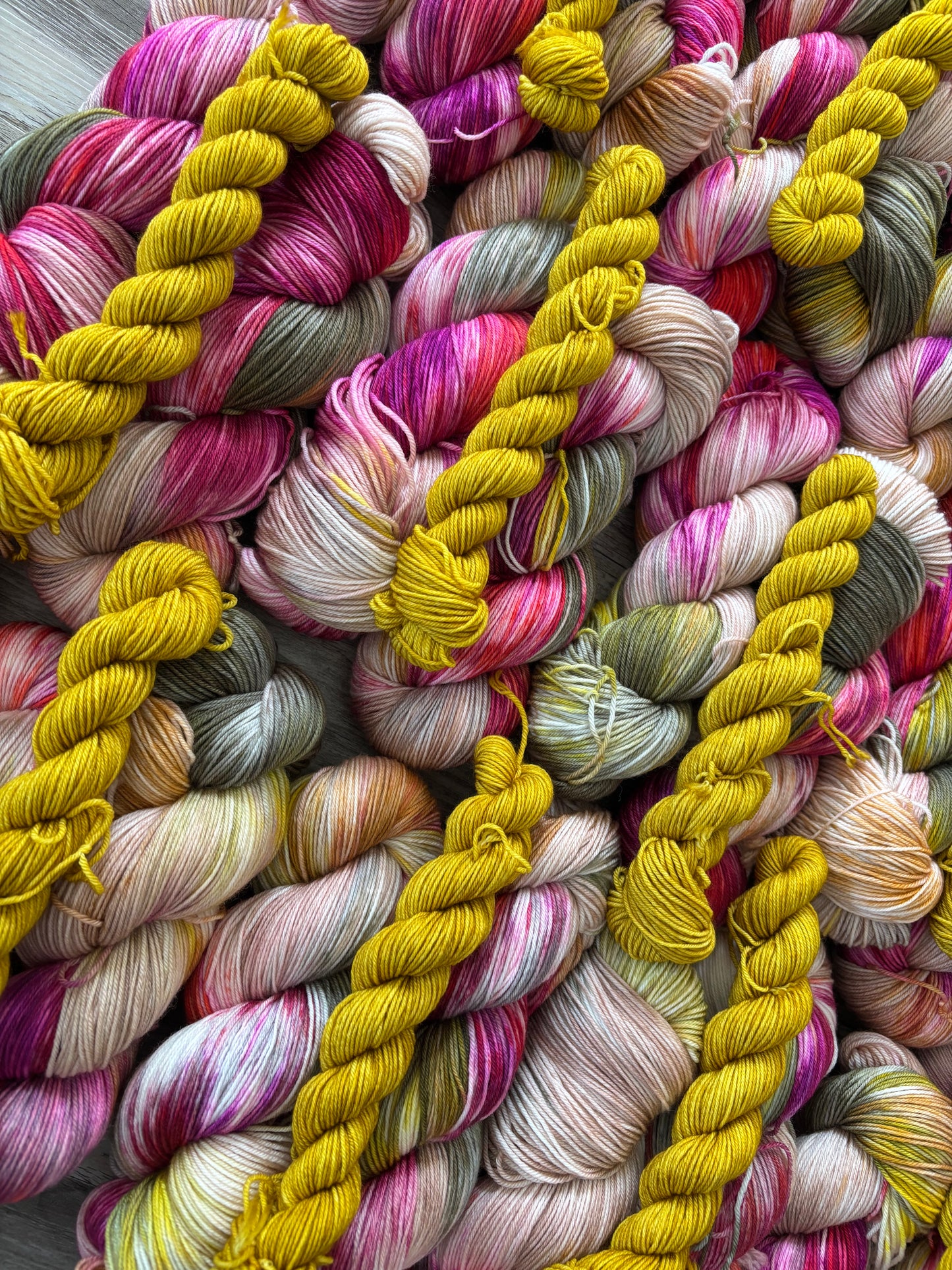 SOCK WEEK 2026 EXCLUSIVE - Knitty Natty Sock Week Make Along - Garden Party + Goldenrod Sock Set
