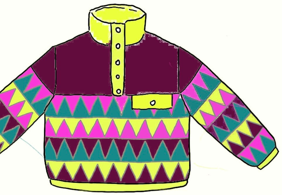 DK Boucle Yarn - Patagonia Peaks Lite Sweater KAL