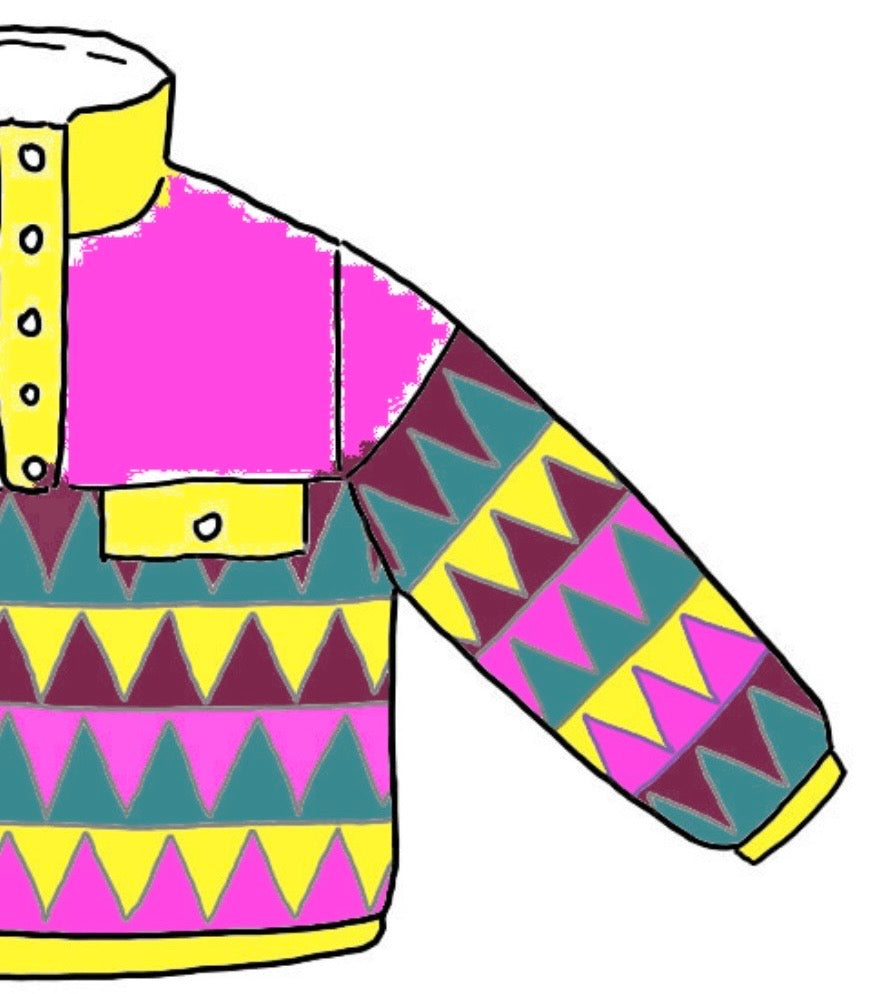 DK Boucle Yarn - Patagonia Peaks Lite Sweater KAL