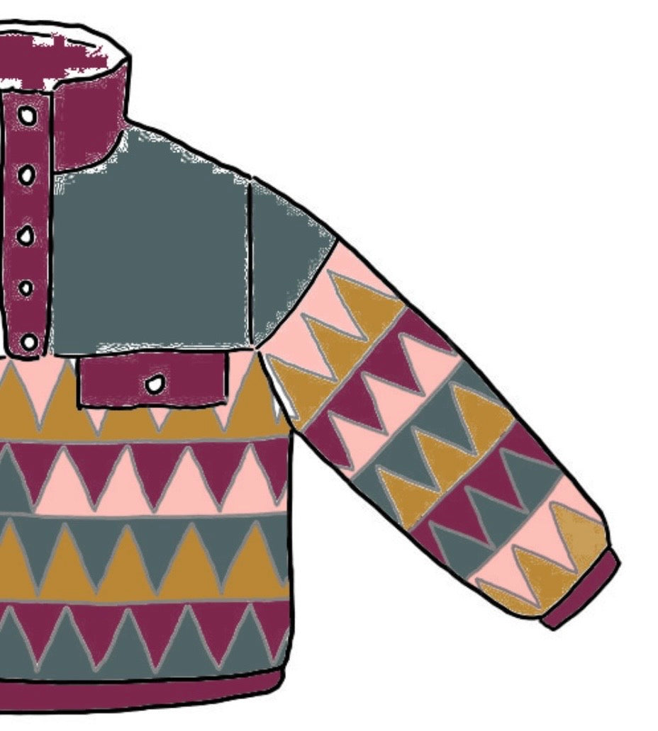 DK Boucle Yarn - Patagonia Peaks Lite Sweater KAL