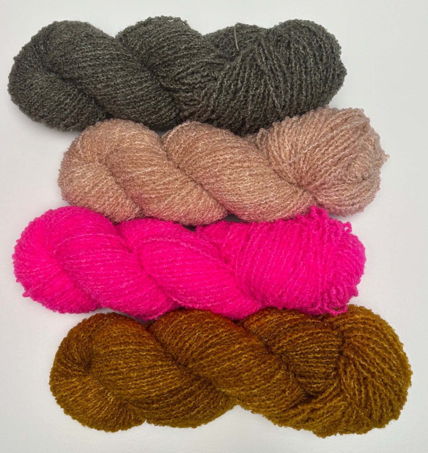 DK Boucle Yarn - Patagonia Peaks Lite Sweater KAL