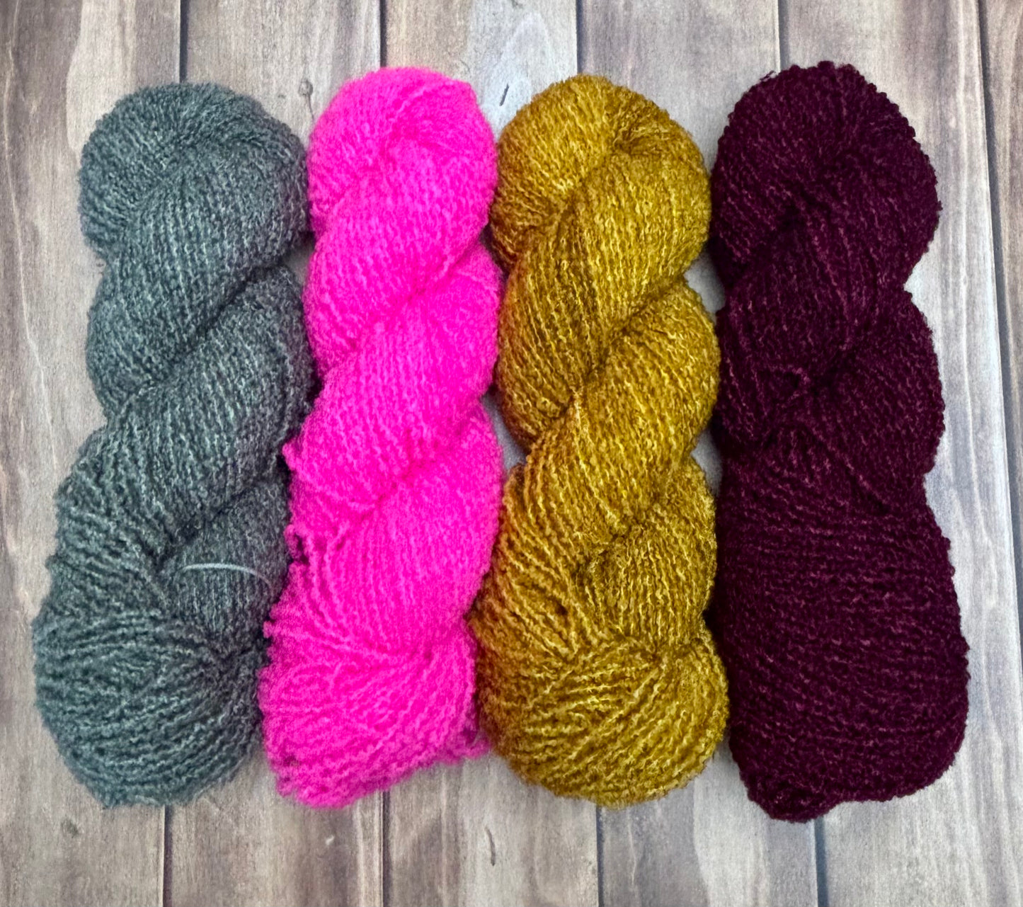 DK Boucle Yarn - Patagonia Peaks Lite Sweater KAL