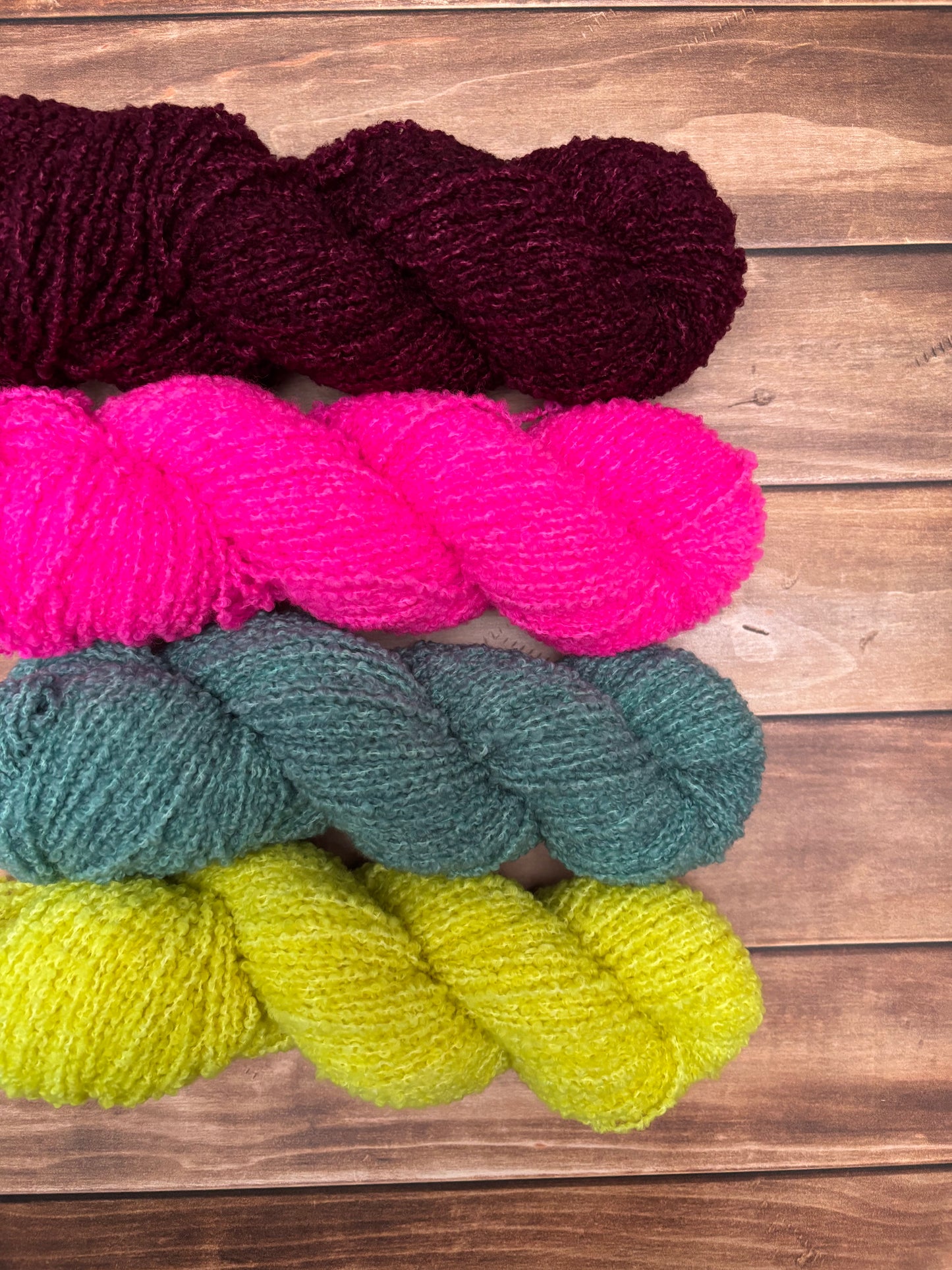 DK Boucle Yarn - Patagonia Peaks Lite Sweater KAL