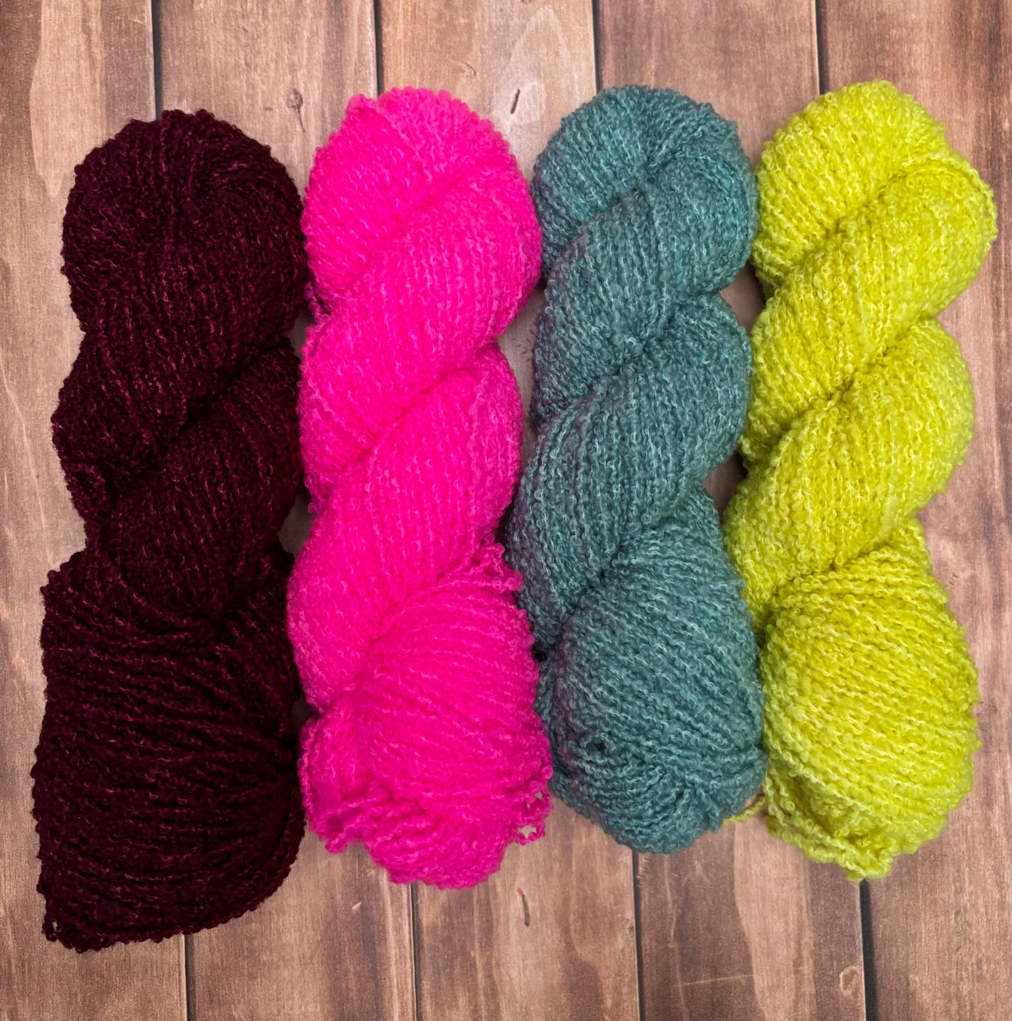 DK Boucle Yarn - Patagonia Peaks Lite Sweater KAL