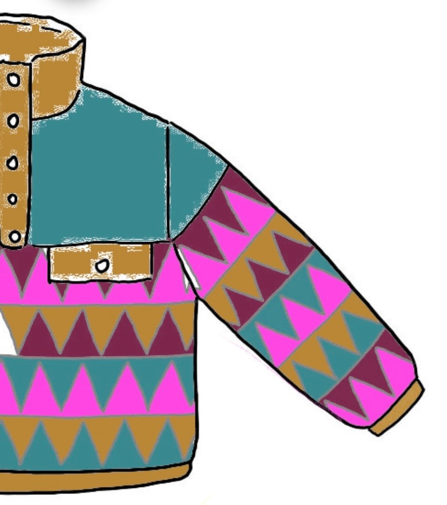 DK Boucle Yarn - Patagonia Peaks Lite Sweater KAL