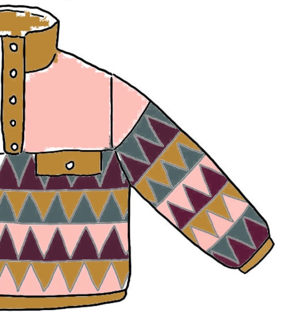 DK Boucle Yarn - Patagonia Peaks Lite Sweater KAL