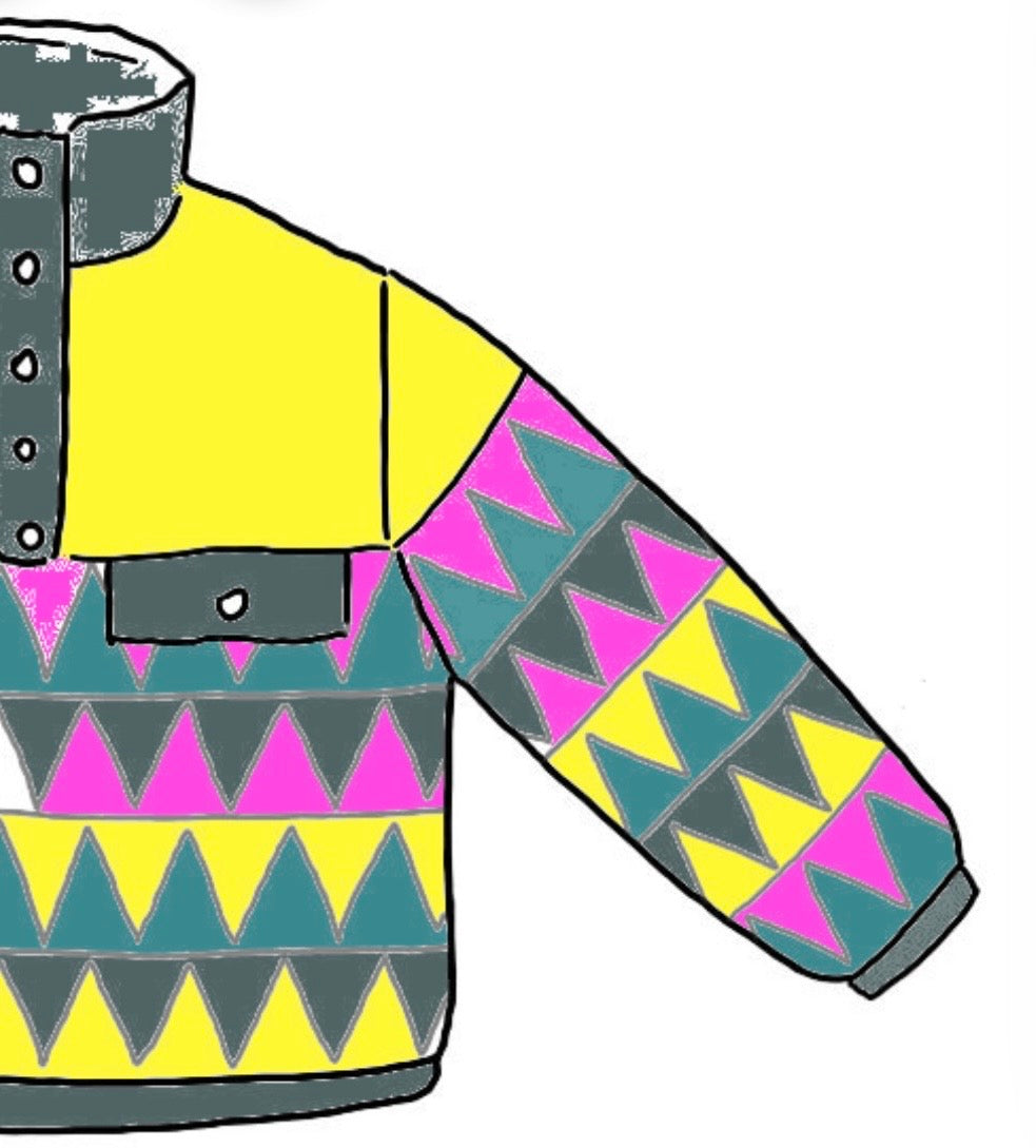 DK Boucle Yarn - Patagonia Peaks Lite Sweater KAL