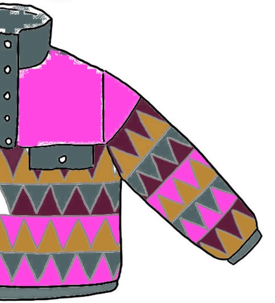 DK Boucle Yarn - Patagonia Peaks Lite Sweater KAL