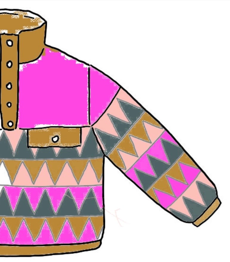 DK Boucle Yarn - Patagonia Peaks Lite Sweater KAL