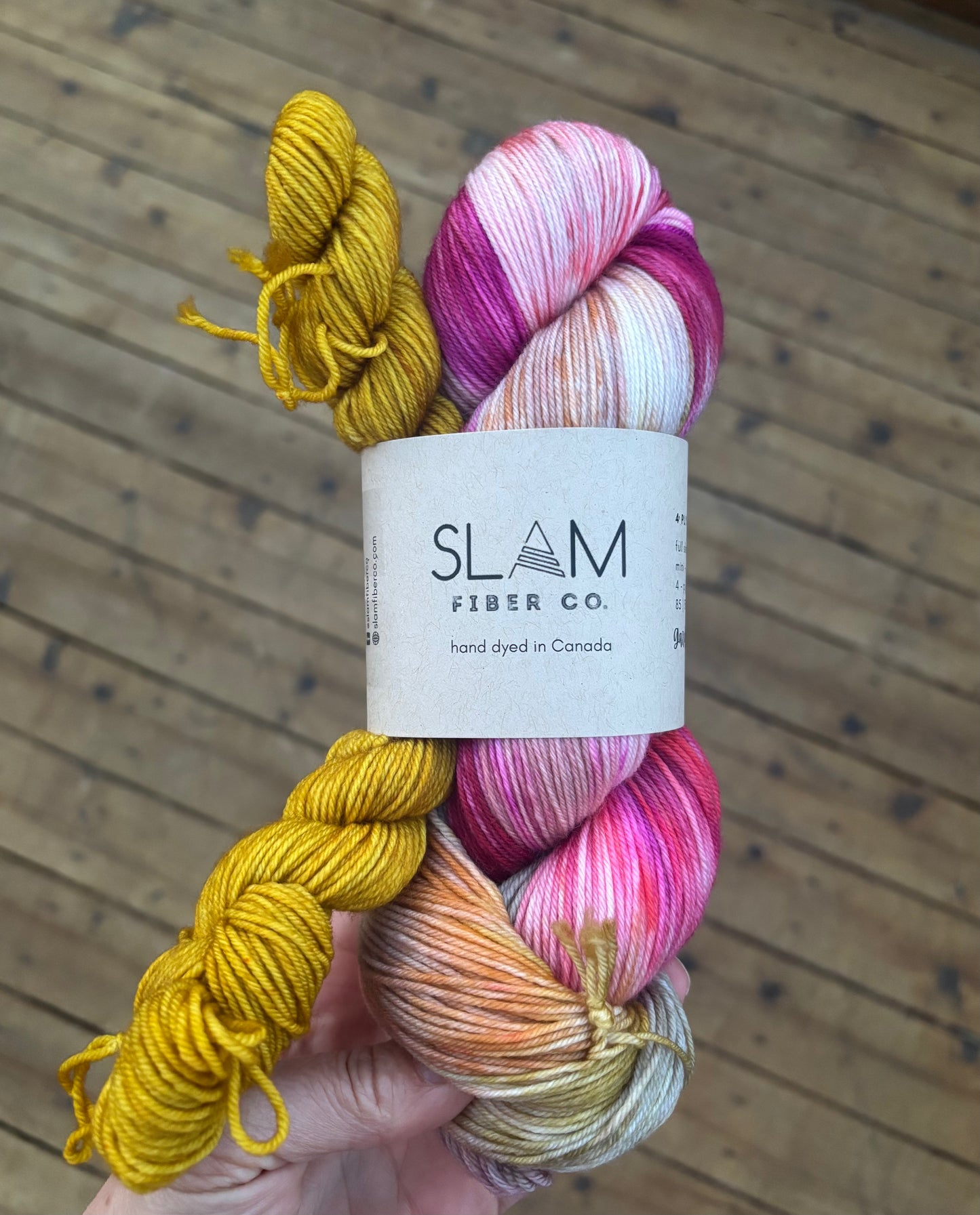 SOCK WEEK 2026 EXCLUSIVE - Knitty Natty Sock Week Make Along - Garden Party + Goldenrod Sock Set