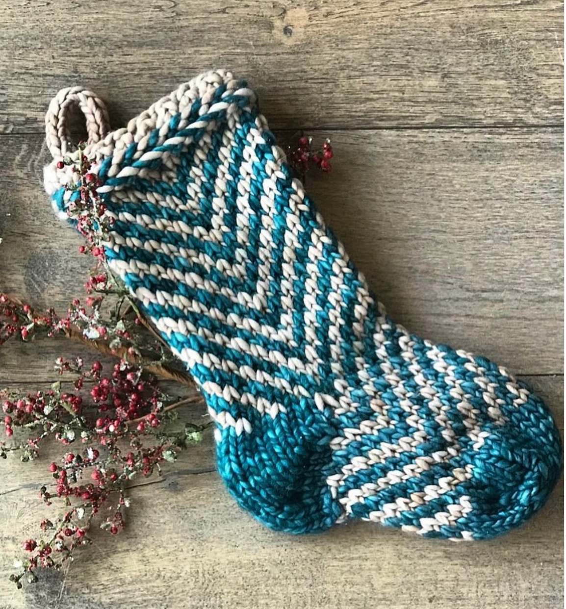 Benchwarmer Stocking Knitting Pattern