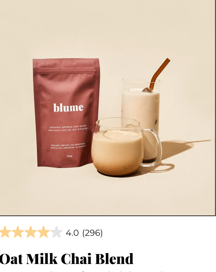 Blume Superfood Latte Powder