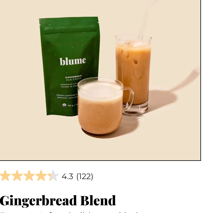 Blume Superfood Latte Powder